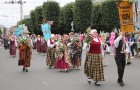 Dziesmu un deju svētku atklāšanas gājiens pulcē Rīgā visus Latvijas novadus (601-700) 18