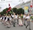 Dziesmu un deju svētku atklāšanas gājiens pulcē Rīgā visus Latvijas novadus (601-700) 62