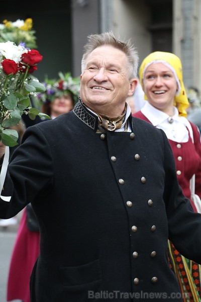 Dziesmu un deju svētku atklāšanas gājiens pulcē Rīgā visus Latvijas novadus (701-800) 227429