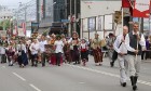 Dziesmu un deju svētku atklāšanas gājiens pulcē Rīgā visus Latvijas novadus (701-800) 70
