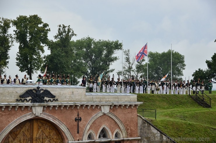 Daugavpils cietoksnī aizvada Dinaburg 1812 festivālu 228176