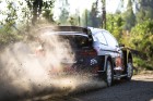 Somijas rallijā Neste Rally Finland 2018 aktīvi cīnās par uzvaru. Foto: Gatis Smudzis 7