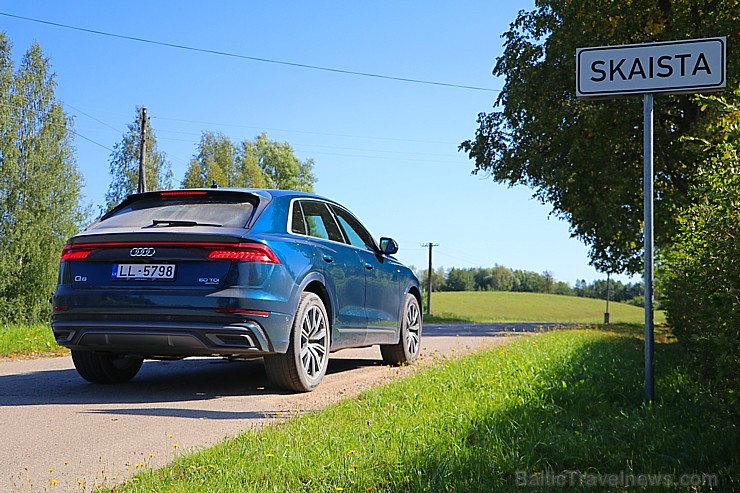 Travelnews.lv ar jauno apvidus automobili «Audi Q8» apceļo Sēliju un Latgali 232210