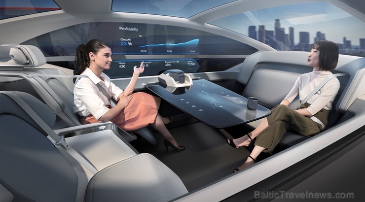 «Volvo» prezentē savu nākotnes konceptu - automobīlī lielāks komforts kā lidmašīnā 232741
