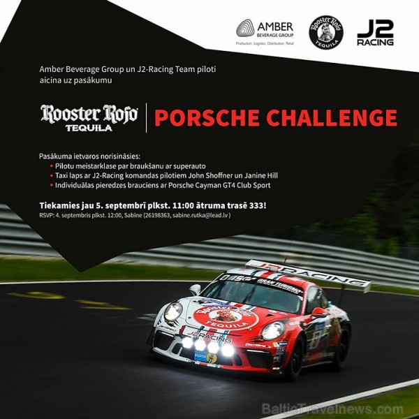 Travelnews.lv 5.09.2018 dodas sacīkšu trasē 333 ar īstu sporta vāģi «Porsche Cayman GT4». Atbalsta: Amber Beverage Group 232773