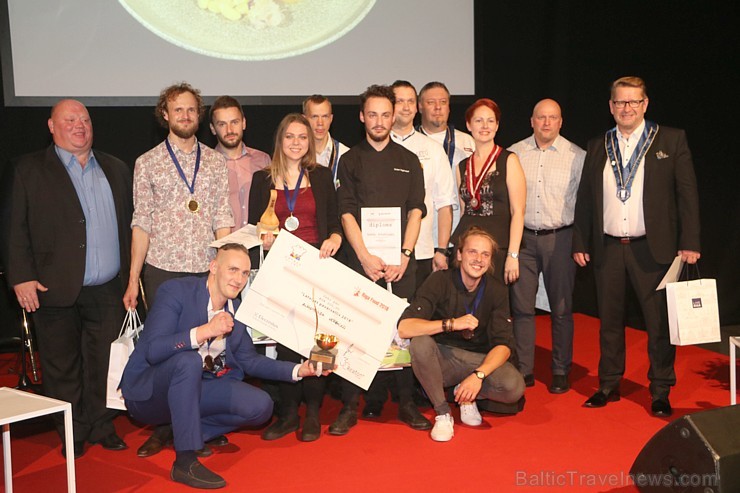 Latvijas 2018. gada pavārs ir Dinārs Zvidriņš un pavārzellis ir Anastasija Verbicka. Atbalsta: Riga Food 2018 233024