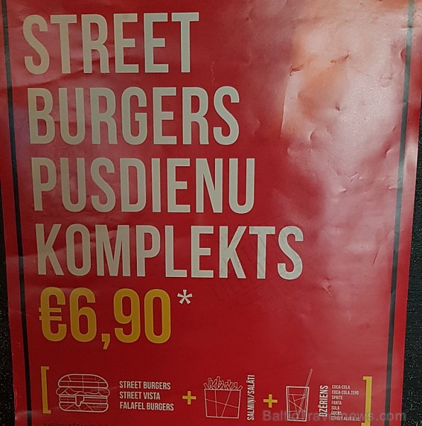 Travelnews.lv apmeklē Rīgas burgernīcu «Street Burger» Blaumaņa ielā 233700