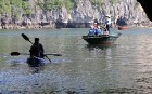 Travelnews.lv ar vjetnamiešu laivu Halongas līcī apciemo savvaļas pērtiķus. Sadarbībā ar 365 brīvdienas un Turkish Airlines 5