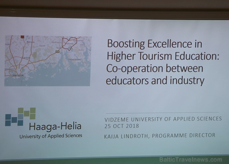 Vidzemes Augstskola organizē 25.10.2018 starptautisku tūrisma konferenci «Tūrisma izglītības izcilību meklējot. Augstskolu un nozares sadarbības persp 236144