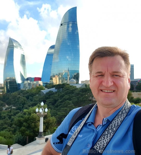 Debesskrāpju komplekss «Liesmas torņi» ir kļuvuši par Baku simbolu. Sadarbībā ar Latvijas vēstniecību Azerbaidžānā un tūrisma firmu «RANTUR Travel Age 237258