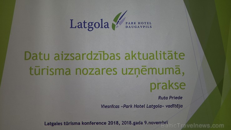 Daugavpils viesnīcā «Park Hotel Latgola» 9.11.2018 notiek Latgales Tūrisma konference 237796
