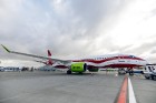 Latvijas nacionālā lidsabiedrība «airBaltic» 18. novembrī pirmo reizi piedalījās svinīgajā parādē ar «Airbus A220-300» lidmašīnu, kuru rotā sarkanbalt 4