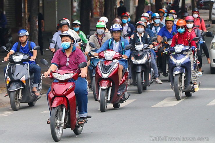 Vjetnamas galvenais transporta līdzeklis ir motorollers. Sadarbībā ar 365 brīvdienas un Turkish Airlines 239874