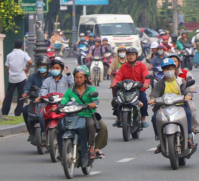 Vjetnamas galvenais transporta līdzeklis ir motorollers. Sadarbībā ar 365 brīvdienas un Turkish Airlines 239882