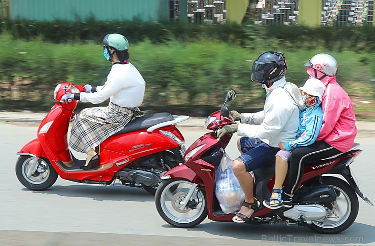 Vjetnamas galvenais transporta līdzeklis ir motorollers. Sadarbībā ar 365 brīvdienas un Turkish Airlines 239885