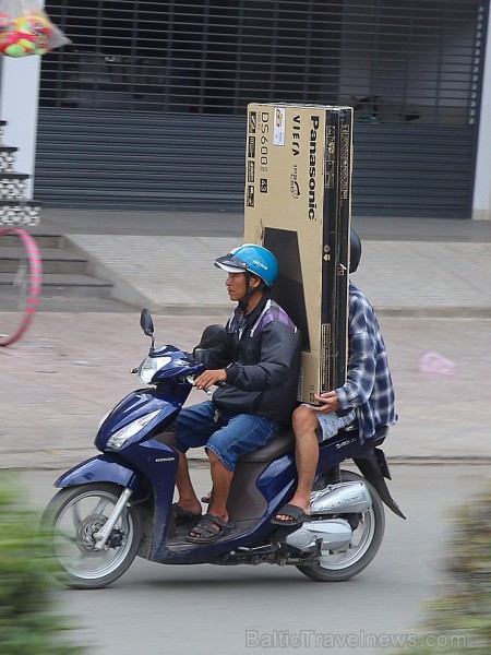 Vjetnamas galvenais transporta līdzeklis ir motorollers. Sadarbībā ar 365 brīvdienas un Turkish Airlines 239886