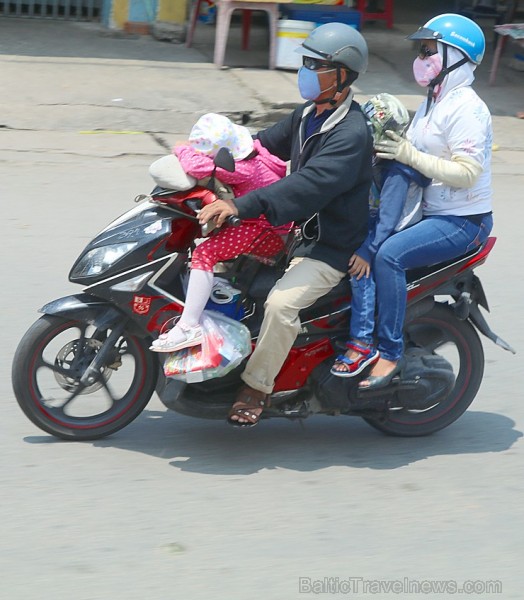 Vjetnamas galvenais transporta līdzeklis ir motorollers. Sadarbībā ar 365 brīvdienas un Turkish Airlines 239909
