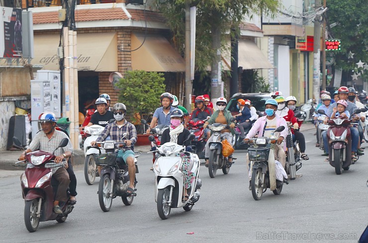 Vjetnamas galvenais transporta līdzeklis ir motorollers. Sadarbībā ar 365 brīvdienas un Turkish Airlines 239926