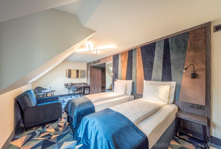 «Wellton Riverside SPA Hotel» četrzvaigžņu Superior viesnīca piedāvās 222 komfortablus numuriņus, izsmalcinātu ēdināšanu un lielāko Spa kompleksu Vecr 240434