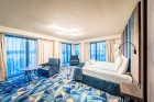 «Wellton Riverside SPA Hotel» četrzvaigžņu Superior viesnīca piedāvās 222 komfortablus numuriņus, izsmalcinātu ēdināšanu un lielāko Spa kompleksu Vecr 50