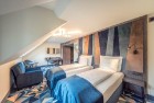 «Wellton Riverside SPA Hotel» četrzvaigžņu Superior viesnīca piedāvās 222 komfortablus numuriņus, izsmalcinātu ēdināšanu un lielāko Spa kompleksu Vecr 64