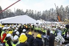 Mežaparka Lielās estrādes jaunās skatuves uzbūve notiks divās daļās - līdz 2020. gadam pirms XII Latvijas skolu jaunatnes dziesmu un deju svētkiem un  36