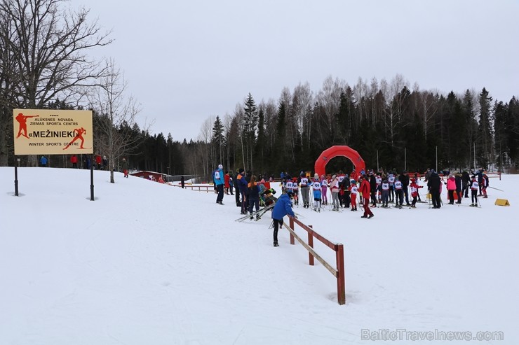 Latvijas biatlona izlases līdera Andreja Rastorgujeva dzimtajā trasē Alūksnes novada ziemas sporta centrā 