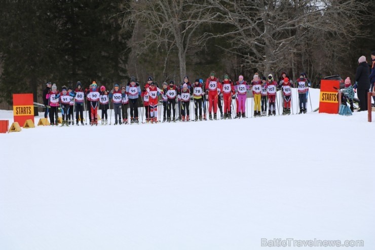 Latvijas biatlona izlases līdera Andreja Rastorgujeva dzimtajā trasē Alūksnes novada ziemas sporta centrā 