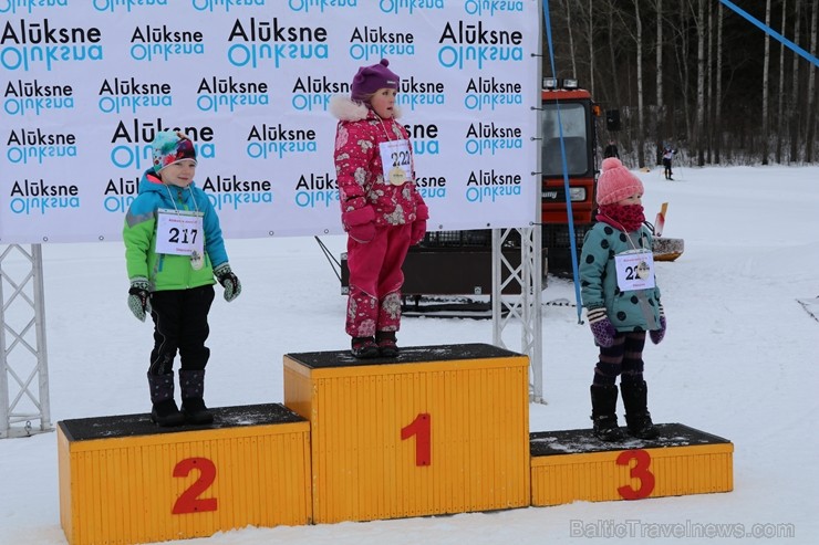 Latvijas biatlona izlases līdera Andreja Rastorgujeva dzimtajā trasē Alūksnes novada ziemas sporta centrā 