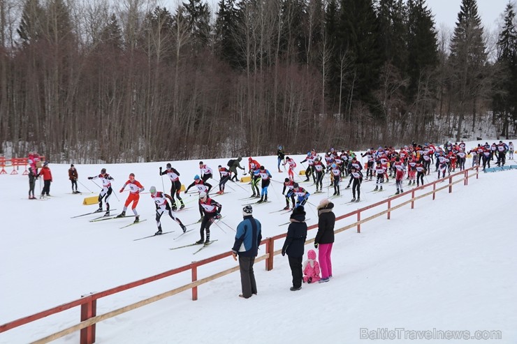 Latvijas biatlona izlases līdera Andreja Rastorgujeva dzimtajā trasē Alūksnes novada ziemas sporta centrā 