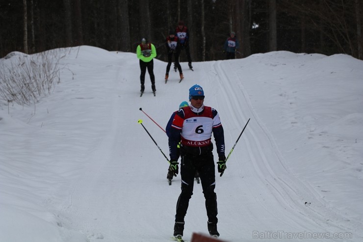 Latvijas biatlona izlases līdera Andreja Rastorgujeva dzimtajā trasē Alūksnes novada ziemas sporta centrā 