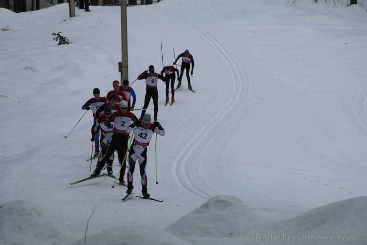 Latvijas biatlona izlases līdera Andreja Rastorgujeva dzimtajā trasē Alūksnes novada ziemas sporta centrā 