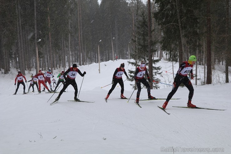 Latvijas biatlona izlases līdera Andreja Rastorgujeva dzimtajā trasē Alūksnes novada ziemas sporta centrā 