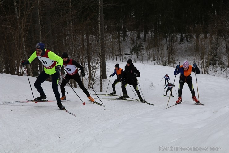 Latvijas biatlona izlases līdera Andreja Rastorgujeva dzimtajā trasē Alūksnes novada ziemas sporta centrā 