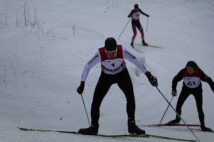 Latvijas biatlona izlases līdera Andreja Rastorgujeva dzimtajā trasē Alūksnes novada ziemas sporta centrā 