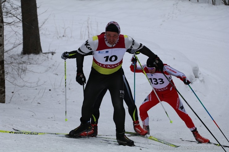 Latvijas biatlona izlases līdera Andreja Rastorgujeva dzimtajā trasē Alūksnes novada ziemas sporta centrā 