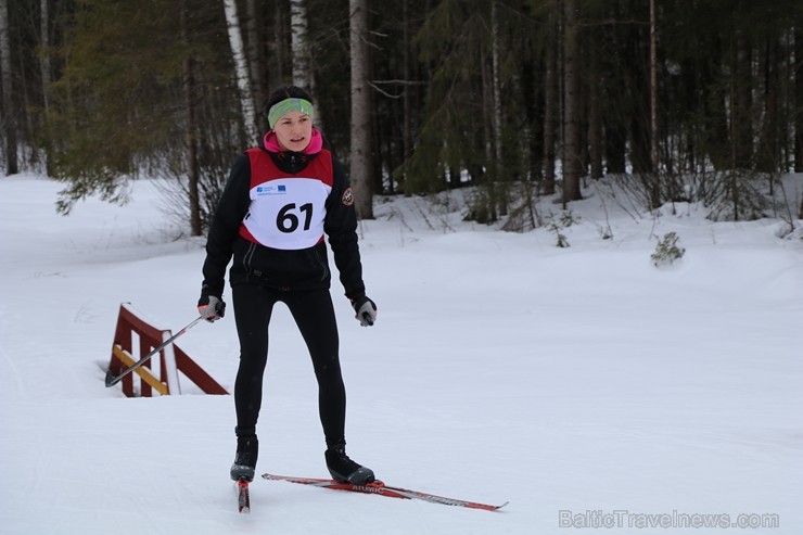 Latvijas biatlona izlases līdera Andreja Rastorgujeva dzimtajā trasē Alūksnes novada ziemas sporta centrā 