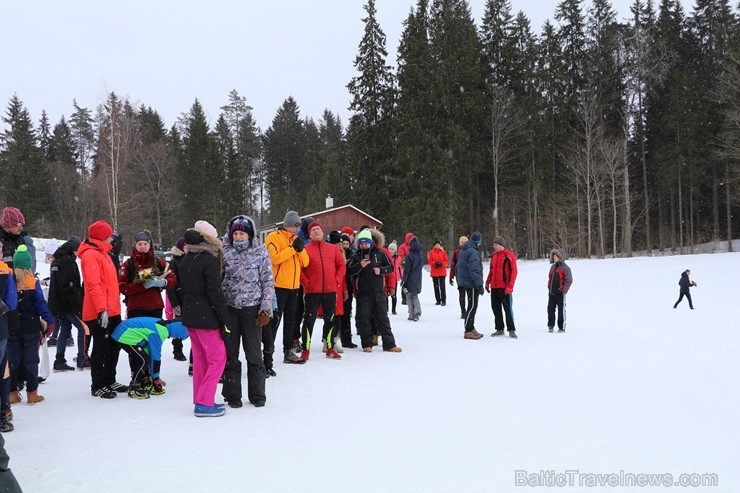 Latvijas biatlona izlases līdera Andreja Rastorgujeva dzimtajā trasē Alūksnes novada ziemas sporta centrā 