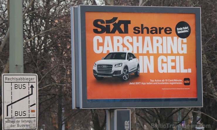 «Sixt»  kā pirmā premium klases auto noma pasaulē prezentē mobilitātes platformas aplikāciju tūrisma izstādē «ITB Berlin»  - «SIXT rent, SIXT share un 248634