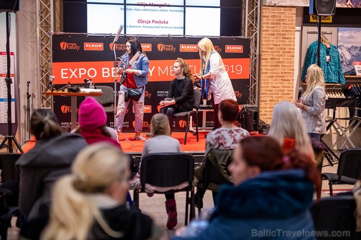 Universālveikalā «Elkor Plaza» uz pavasara skaistuma pasākumu «Expo Beauty Meetup 2019» vienkopus pulcējās vairāk nekā 50 skaistuma industrijas profes 249899