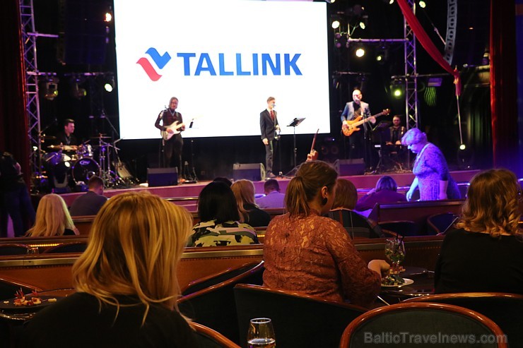 Prāmju kompānija «Tallink Grupp» uz «Romantika» klāja svin 30 gadu jubileju un 13 gadus Latvijā 250670