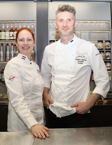 Travelnews.lv 5.04.2019 apmeklē igauņu šefpavāra Vladislava Djačuka garšīgo prezentāciju, ko organizē par godu «Bocuse d Or» Eiropas pusfinālam Tallin 250808