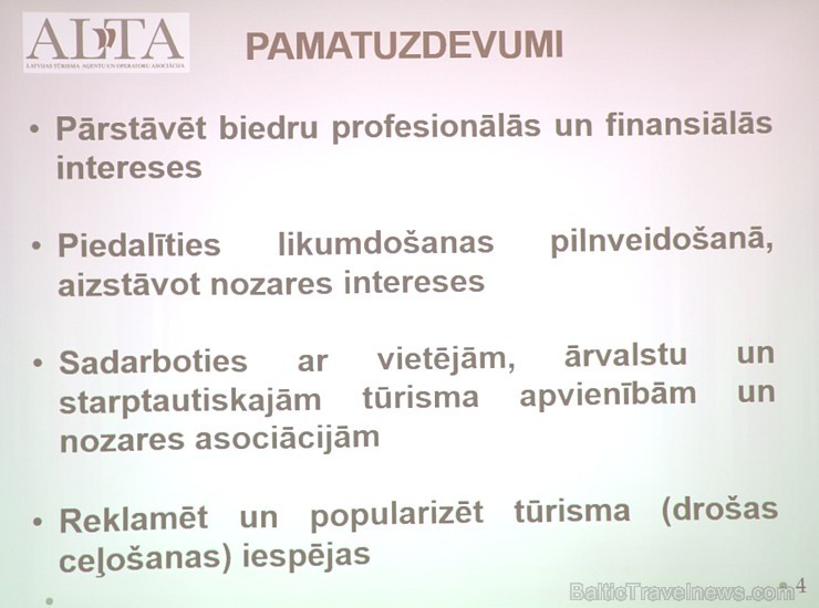 Rīgā 9.04.2019 pulcējas Latvijas Tūrisma Aģentu un Operatoru Asociācijas «ALTA» biedri uz kopsapulci un ievēl jaunu valdi 250831