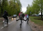 Tvīda brauciens Ogrē 4. maijā kļuvis par neatņemamu Latvijas neatkarības atjaunošanas dienas pasākumu atzīmēšanas daļu un arī šogad lietus un aukstums 20