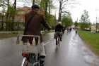 Tvīda brauciens Ogrē 4. maijā kļuvis par neatņemamu Latvijas neatkarības atjaunošanas dienas pasākumu atzīmēšanas daļu un arī šogad lietus un aukstums 21