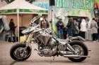 Moto & Metal NESTER CUSTOM mākslas galerija Preiļos ir izklaides komplekss ar izstāžu zālēm, individualizētiem motocikliem un metāla mākslas skulptūrā 8