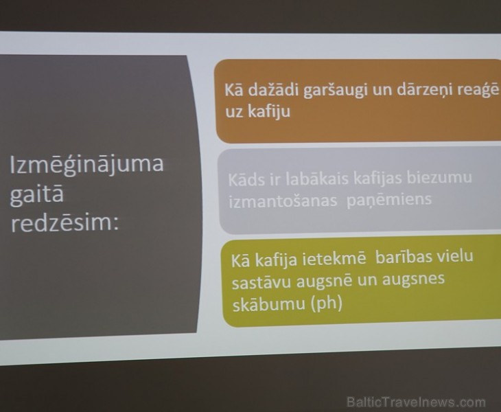 Kafijas vairumtirgotājs «Paulig Coffee Latvia» kafijas biezumus vedīs pētnieku eksperimentiem sadarbībā ar Nacionālā botāniskā dārzu un «Eco Baltia» 255447