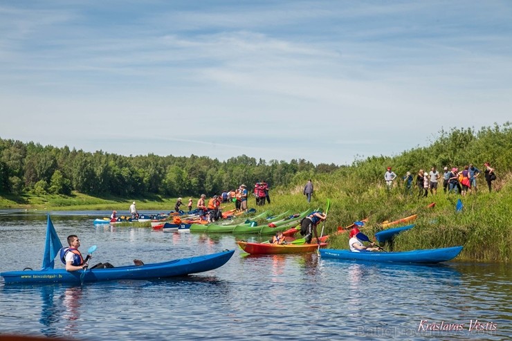 Aizsargājamo ainavu apvidū Augšdaugava notika pasākums Lielais plosts 2019, kas aktīvās atpūtas cienītāju vidū jau ir kļuvis iecienīts un tuvs 255913