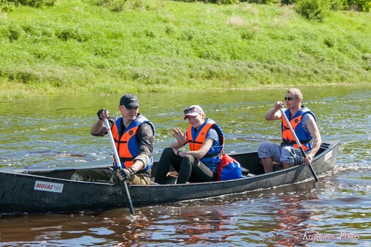 Aizsargājamo ainavu apvidū Augšdaugava notika pasākums Lielais plosts 2019, kas aktīvās atpūtas cienītāju vidū jau ir kļuvis iecienīts un tuvs 255931