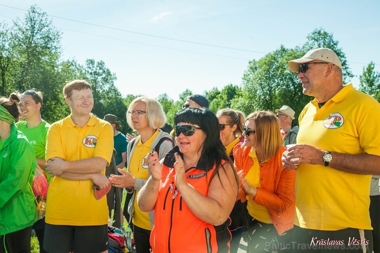 Aizsargājamo ainavu apvidū Augšdaugava notika pasākums Lielais plosts 2019, kas aktīvās atpūtas cienītāju vidū jau ir kļuvis iecienīts un tuvs 255933